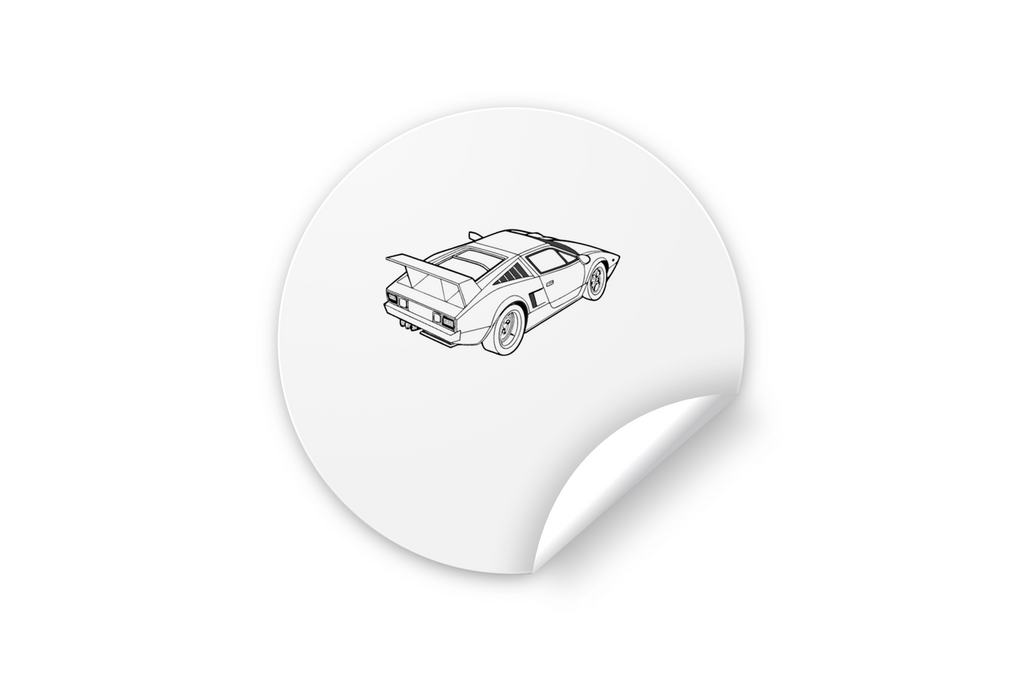 Voiture Vintage en Mouvement | SVG Futuriste | Thème Rétro