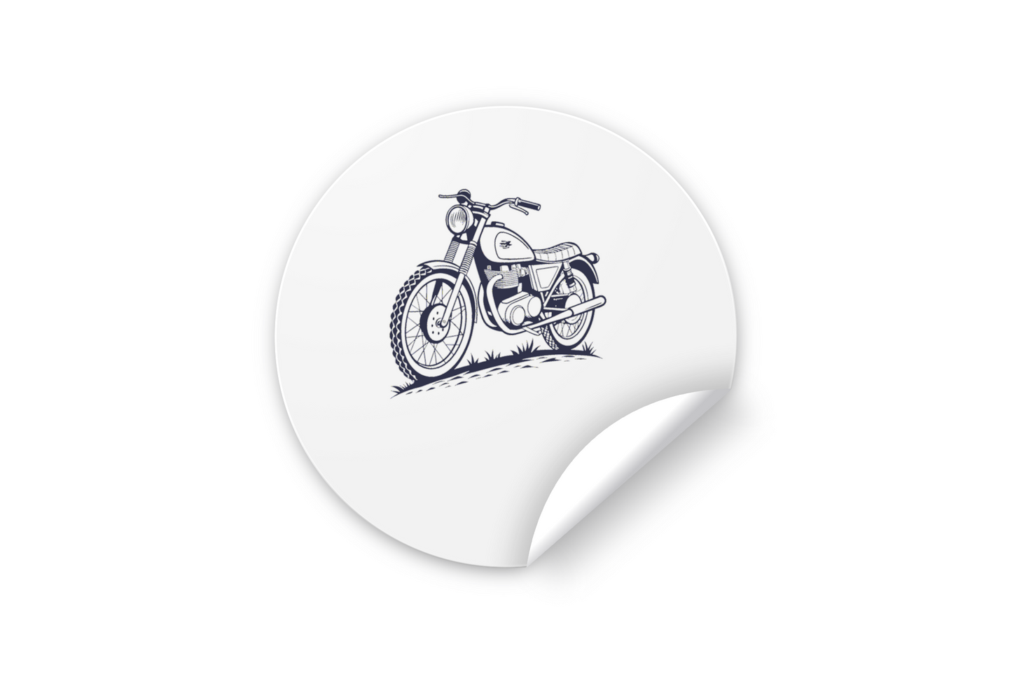 Motif vintage de Scrambler des années 1960 pour DIY