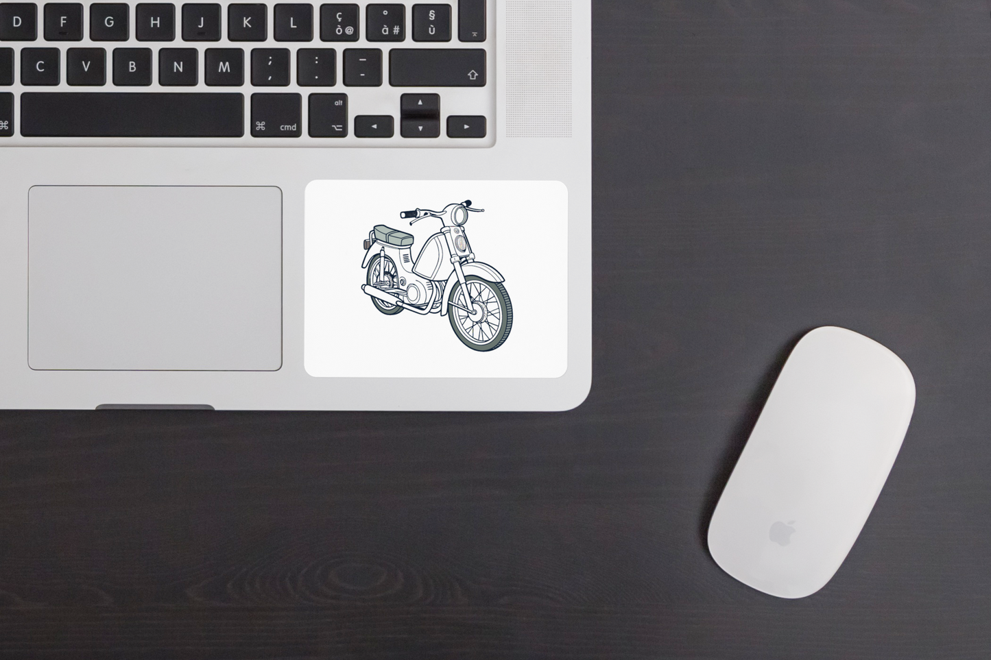 Sticker unique de la Honda Super Cub 1958 pour projets DIY