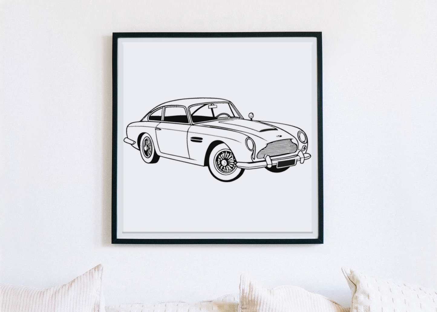 Voiture Classique Élégante | SVG Rustique | Thème Vintage