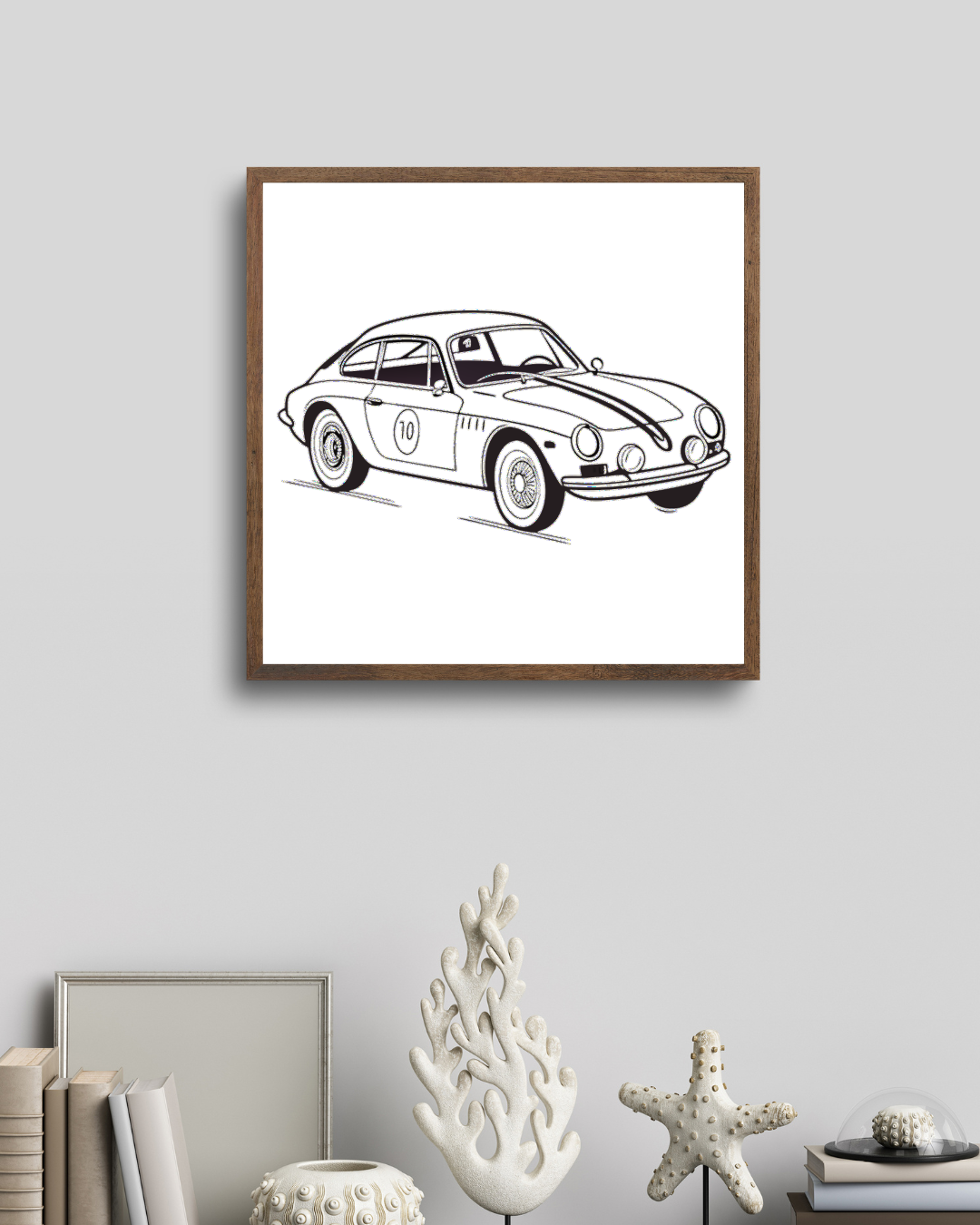 Alpine A110 sur Tasse Vintage | SVG Chic | Thème Classic Car