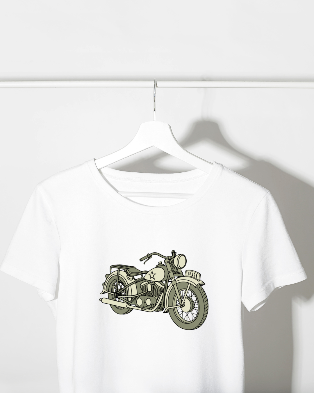 Design Harley WL 1942 appliqué sur t-shirt, pour les amateurs de vintage.