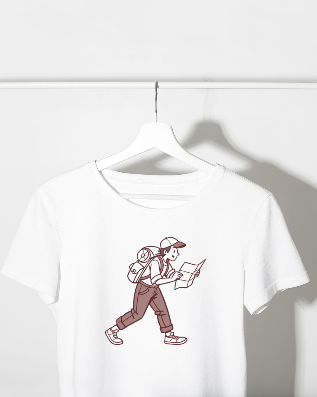 Randonneur Curieux | Style Vintage SVG | Aventure Nature