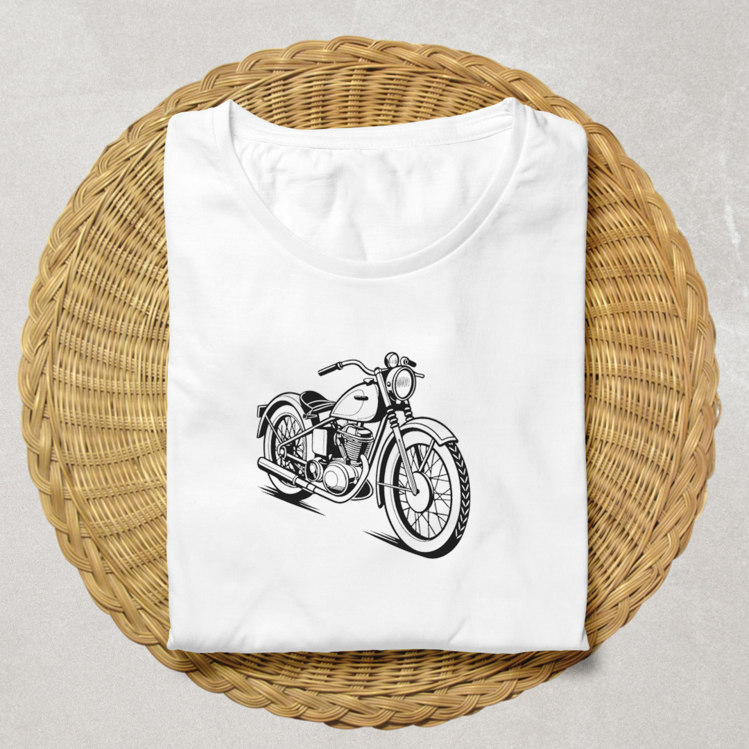 T-shirt original avec impression vintage Triumph Tiger 100