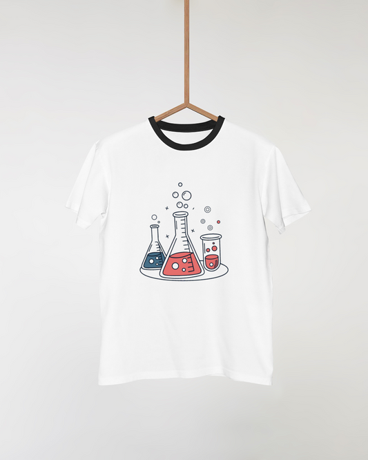 Éprouvettes Effervescentes | SVG Moderne | Thème Scientifique