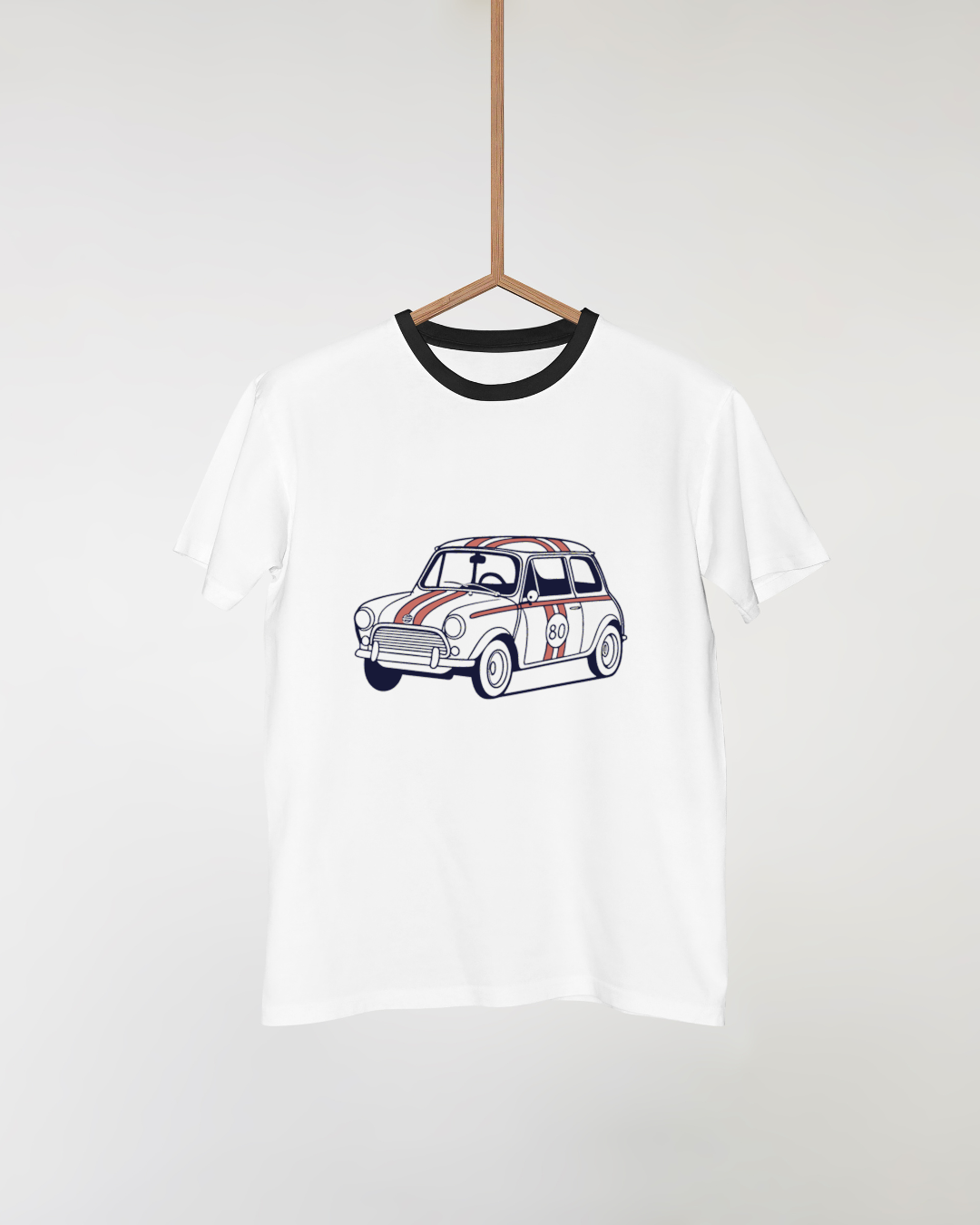 T-shirt personnalisé avec Mini Cooper rétro