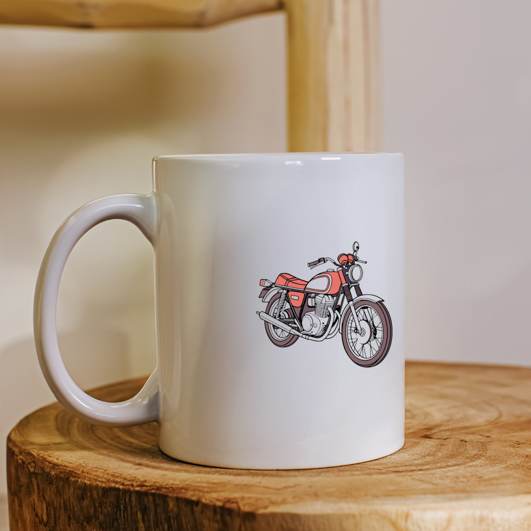 Mug personnalisé avec illustration Honda CB750 1969 vintage