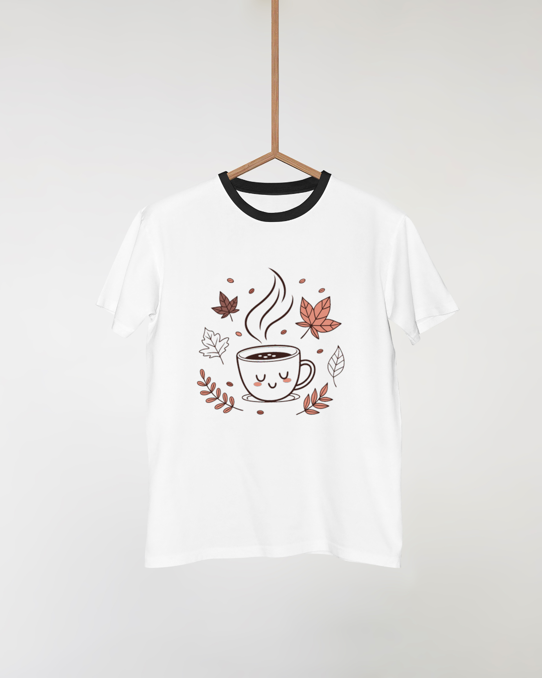 Mug moderne avec art digital cosy pour un confort automnal charmant