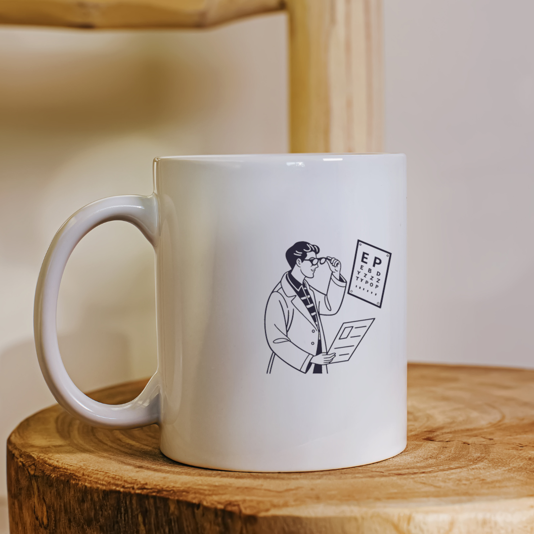 Opticien en Action | Vintage SVG | Thème Éducation