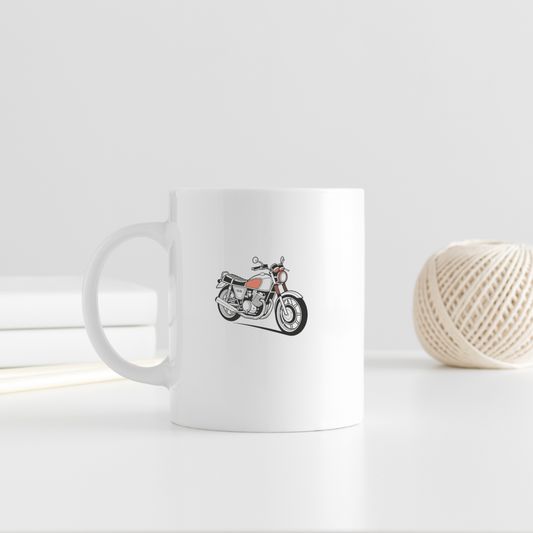 Motif vintage Suzuki GS1000 1978 sur tasse, parfait pour cadeau.