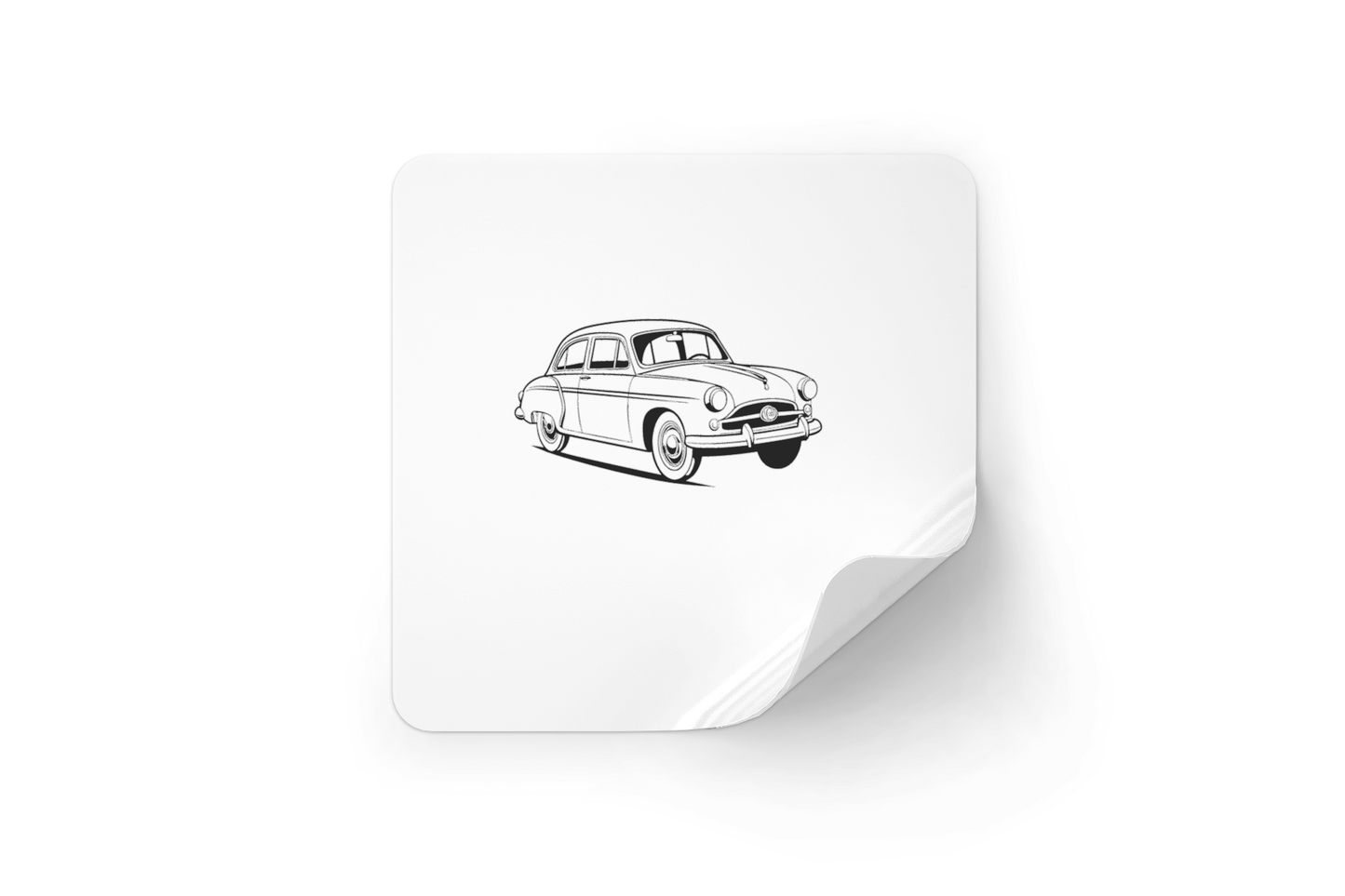 Sticker Simca Aronde iconique pour DIY