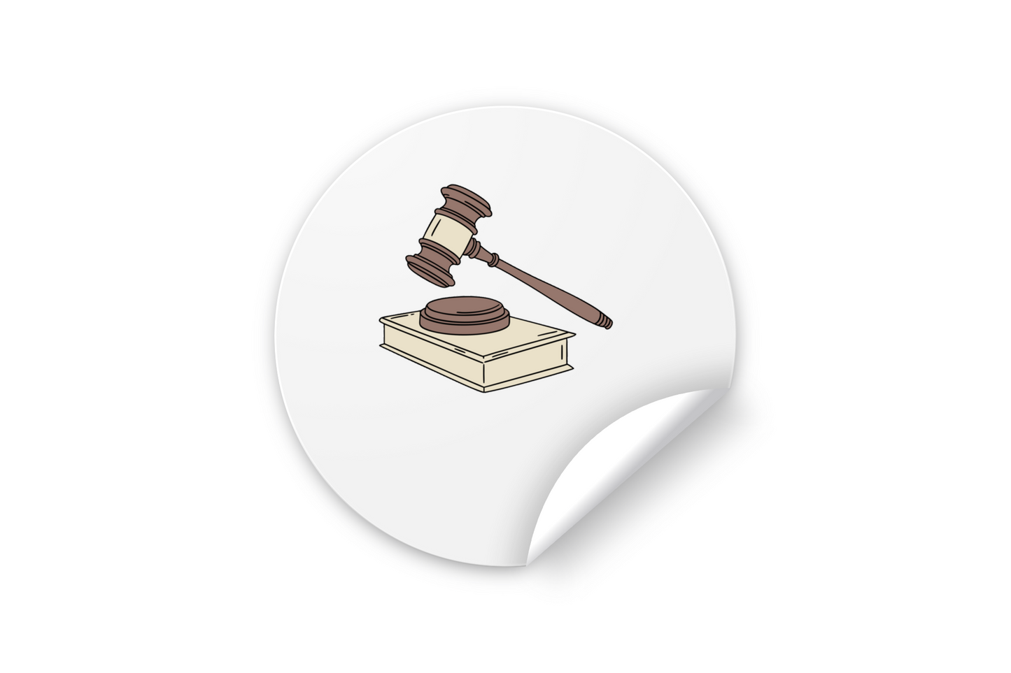 Illustration du marteau du juge pour stickers judiciaires., Graphisme du marteau du juge en salle d'audience imprimable., Image élégante du marteau du juge pour tasses ou DIY., Design du marteau du juge sur T-shirt pour amateurs de droit., Cadre légal avec illustration du marteau du juge pour déco bureau.