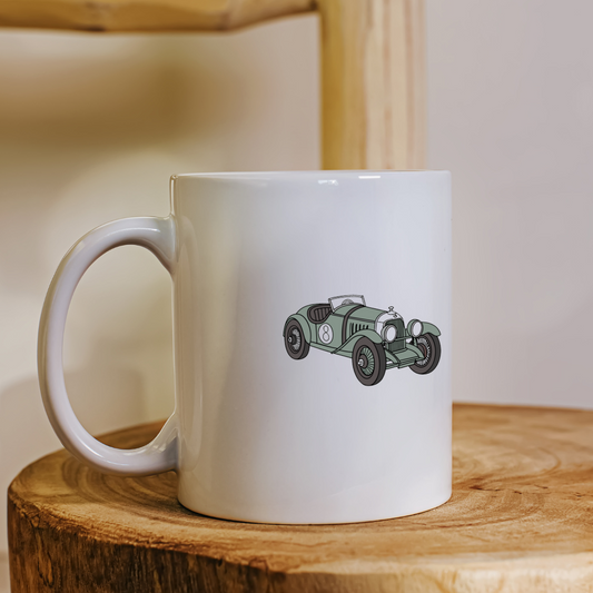 Voiture de course vintage | SVG classique | Rétro