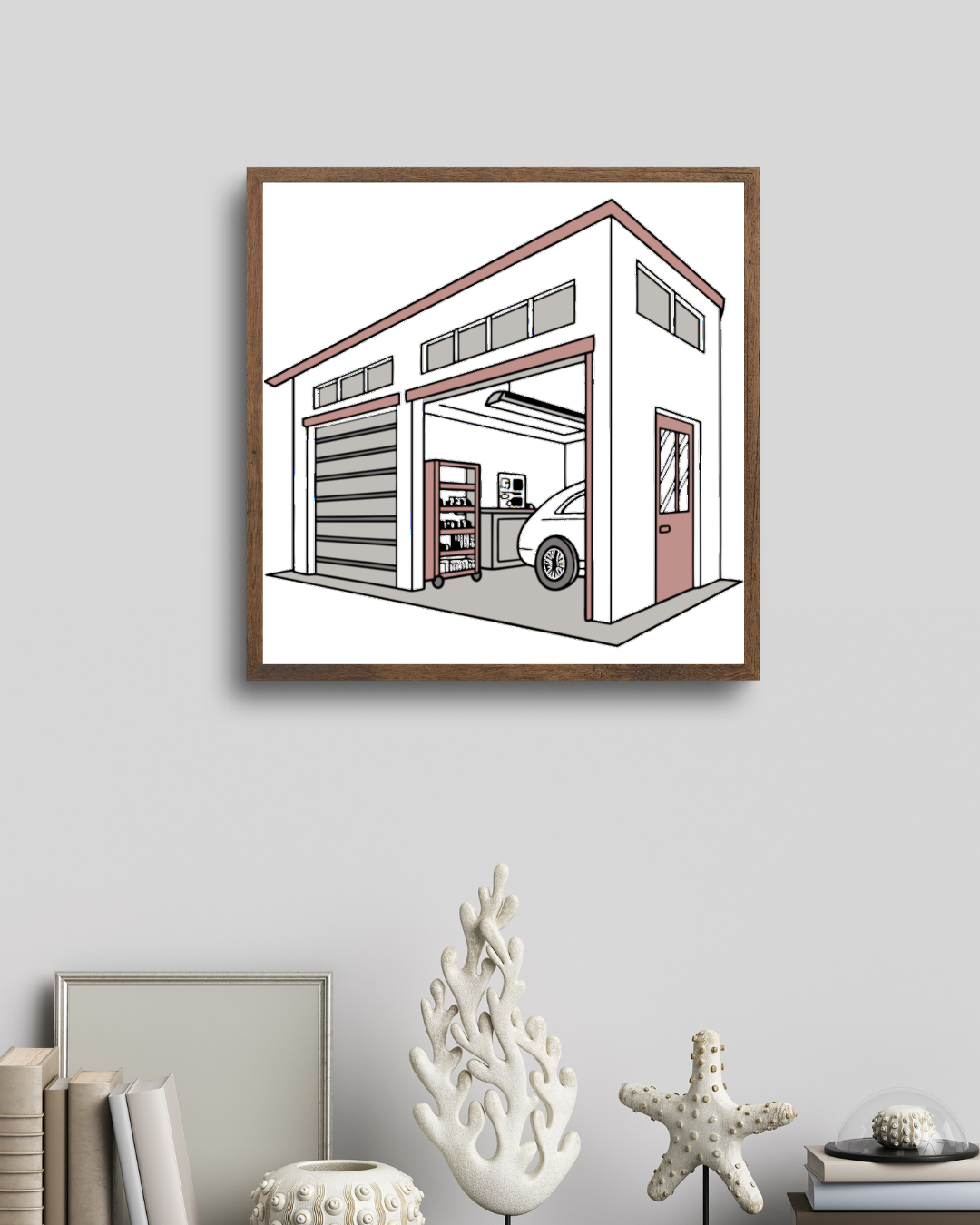 Garage Mécanicien Détendu | Style Vintage SVG | Thème Atelier