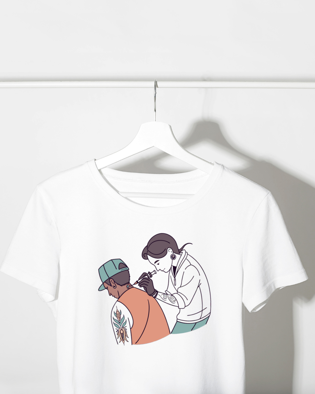 Artiste tatoueur en action | Design SVG moderne | Style urbain