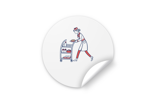 Illustration d'une hôtesse de l'air avec un chariot à snacks, idéal pour les projets DIY., Image vectorielle illustrant une hôtesse dans un contexte d'aviation rétro., Graphique style vintage d'une hôtesse de l'air, parfait pour des impressions originales., Conception rétro d'hôtesse de l'air sur une tasse, ajoutant une touche unique au quotidien., Visuel d'une hôtesse de l'air sur un t-shirt, idéal pour les amateurs d'aviation.