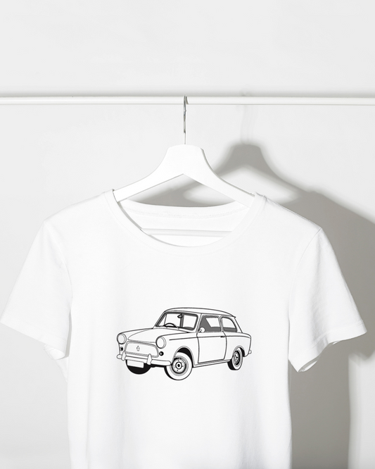 Trabant 601 vintage pour un t-shirt rétro exceptionnel.