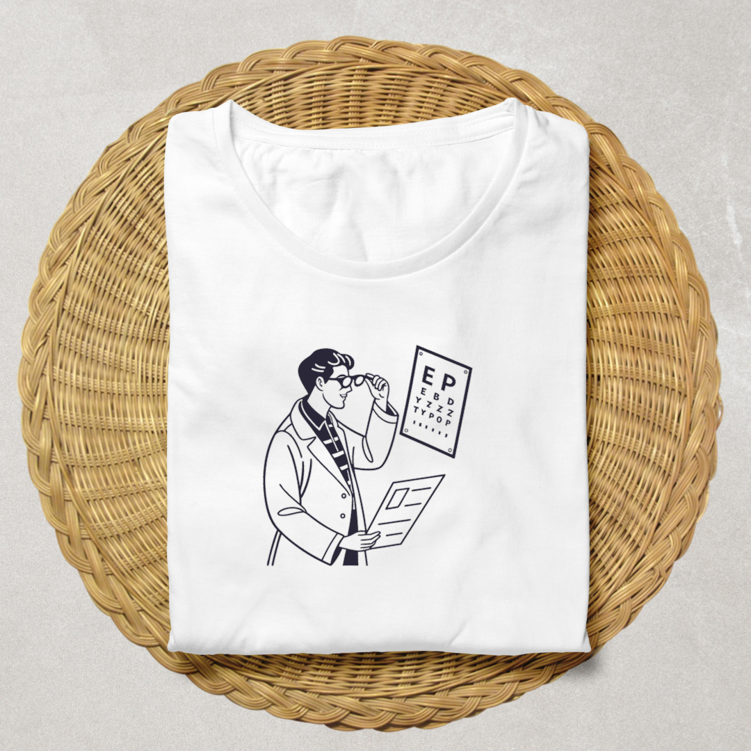 Opticien en Action | Vintage SVG | Thème Éducation