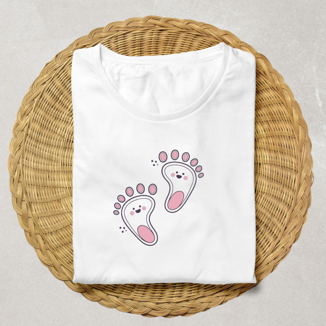 T-shirt design original avec motif kawaii et joyeux