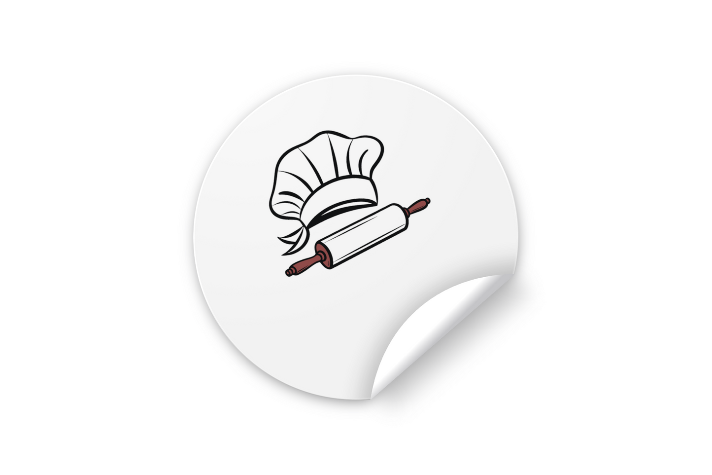 Toque et Rouleau | SVG Élégant | Thème Gourmand