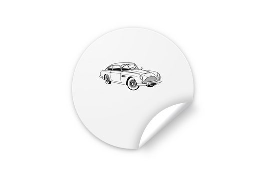 Voiture Classique Élégante | SVG Rustique | Thème Vintage