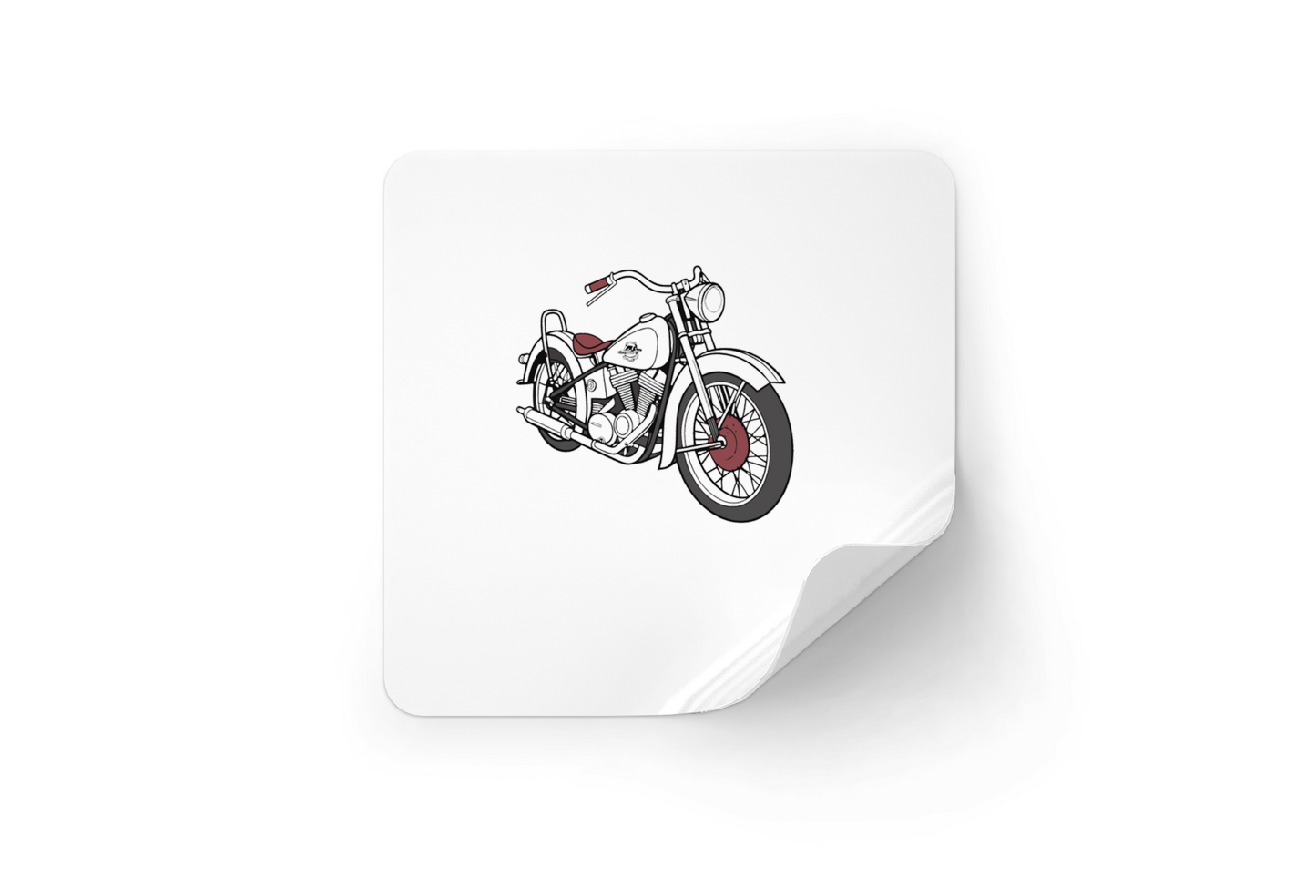 Sticker moto Harley pour décorations originales