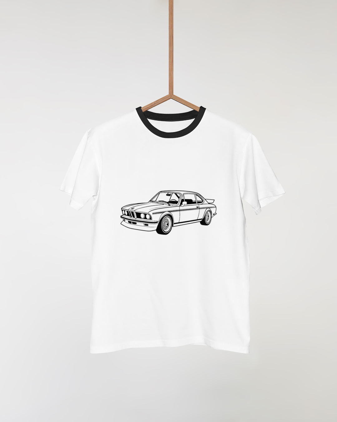 BMW 3.0 CSL Classe et Dynamisme | Art Vectoriel | Vintage