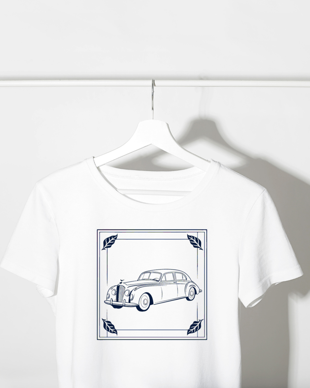 Bentley Classique en Cadre | Style Vintage SVG