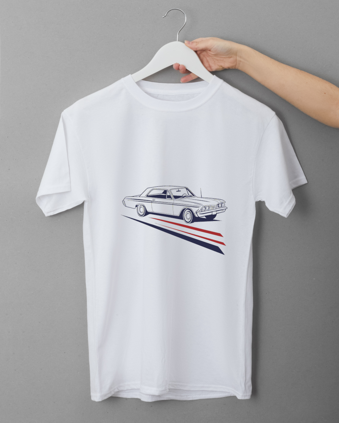Buick Skylark en Mouvement | SVG Moderne | Thème Vintage