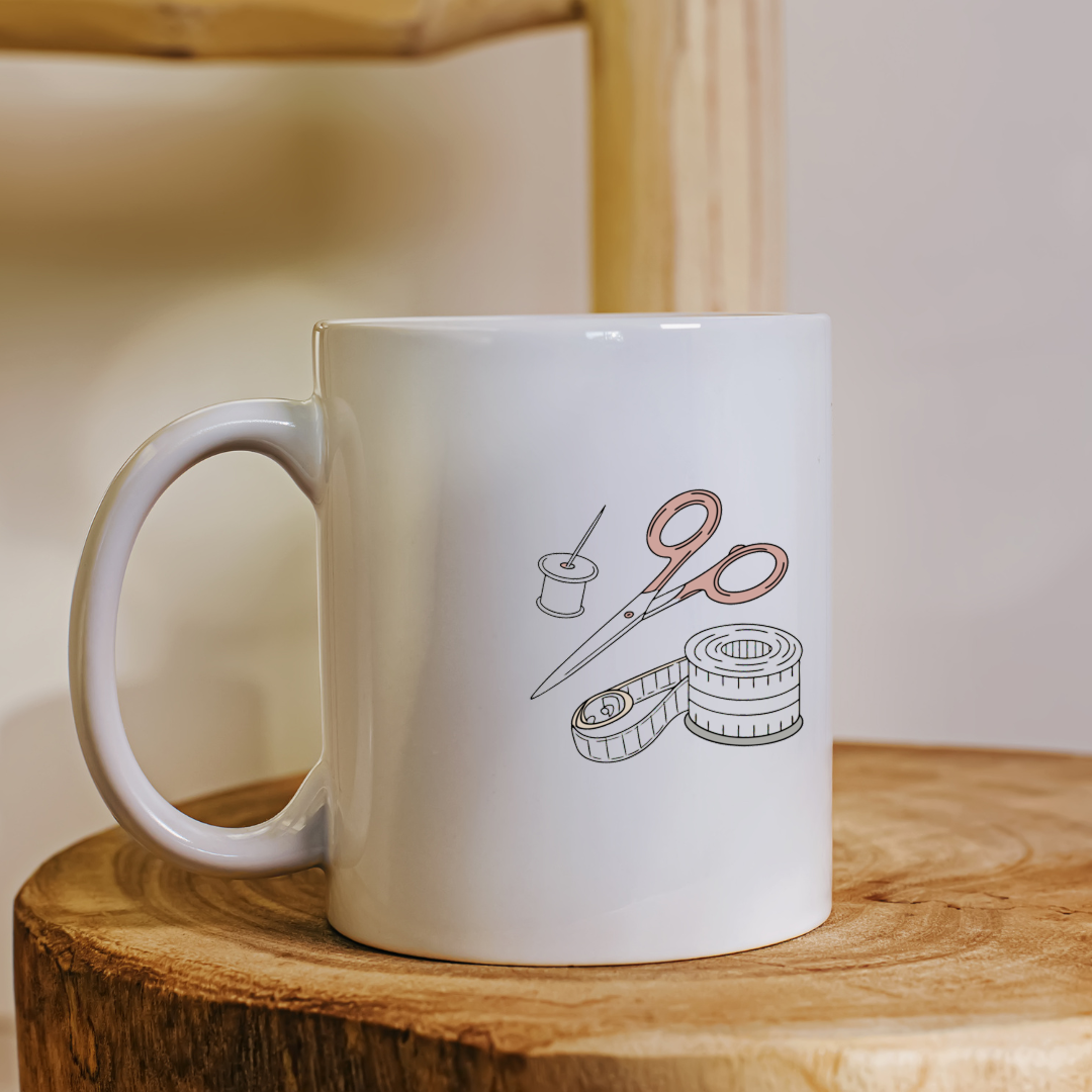 Ciseaux et Bobines | SVG Élégant | Couture Vintage