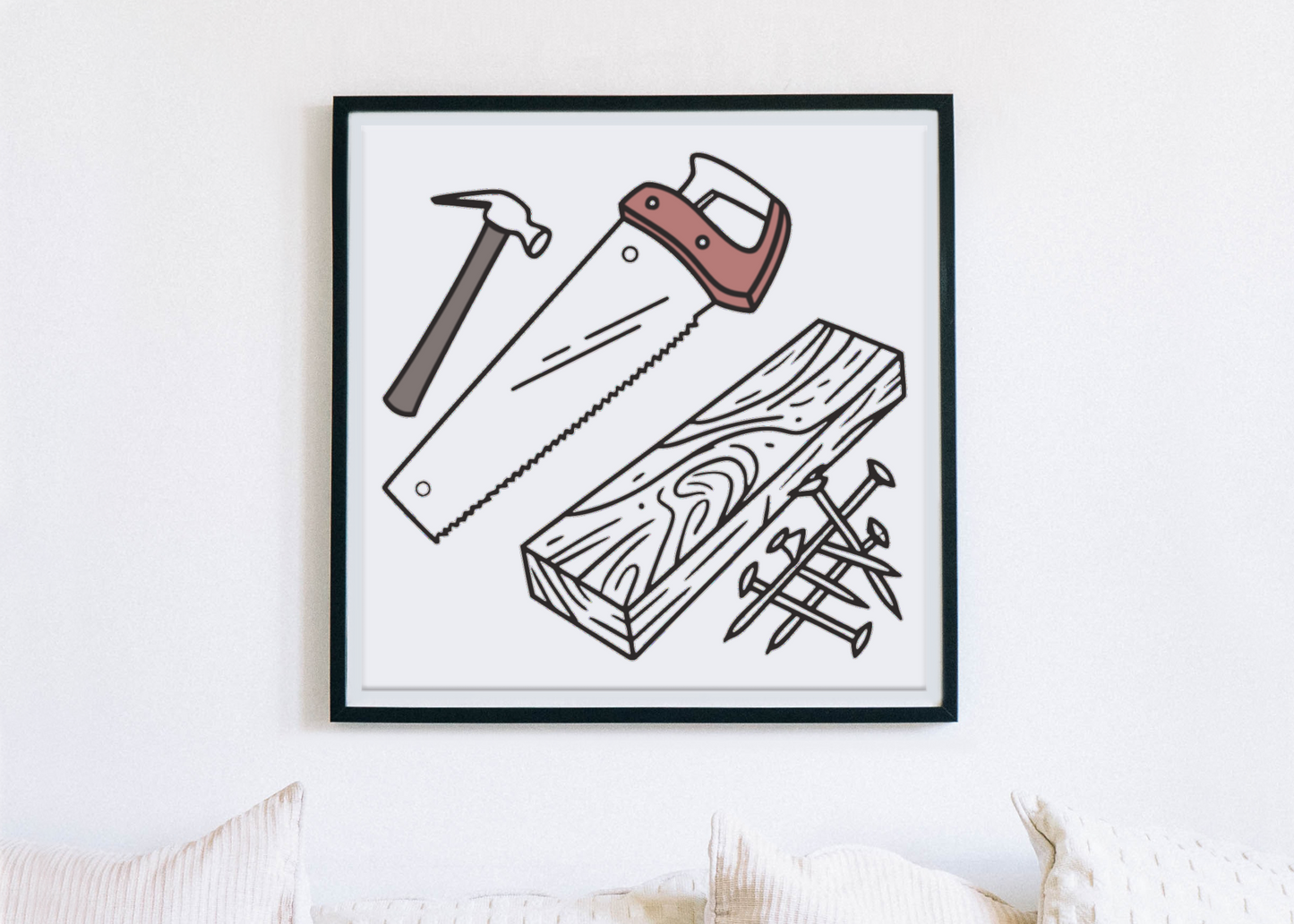 Charpentier en Action | Style Vintage SVG | Thème Bricolage