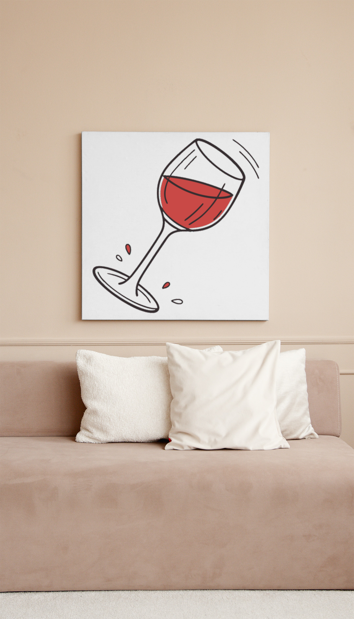 Cadre avec une éclaboussure de vin rouge dans une ambiance festive attrayante