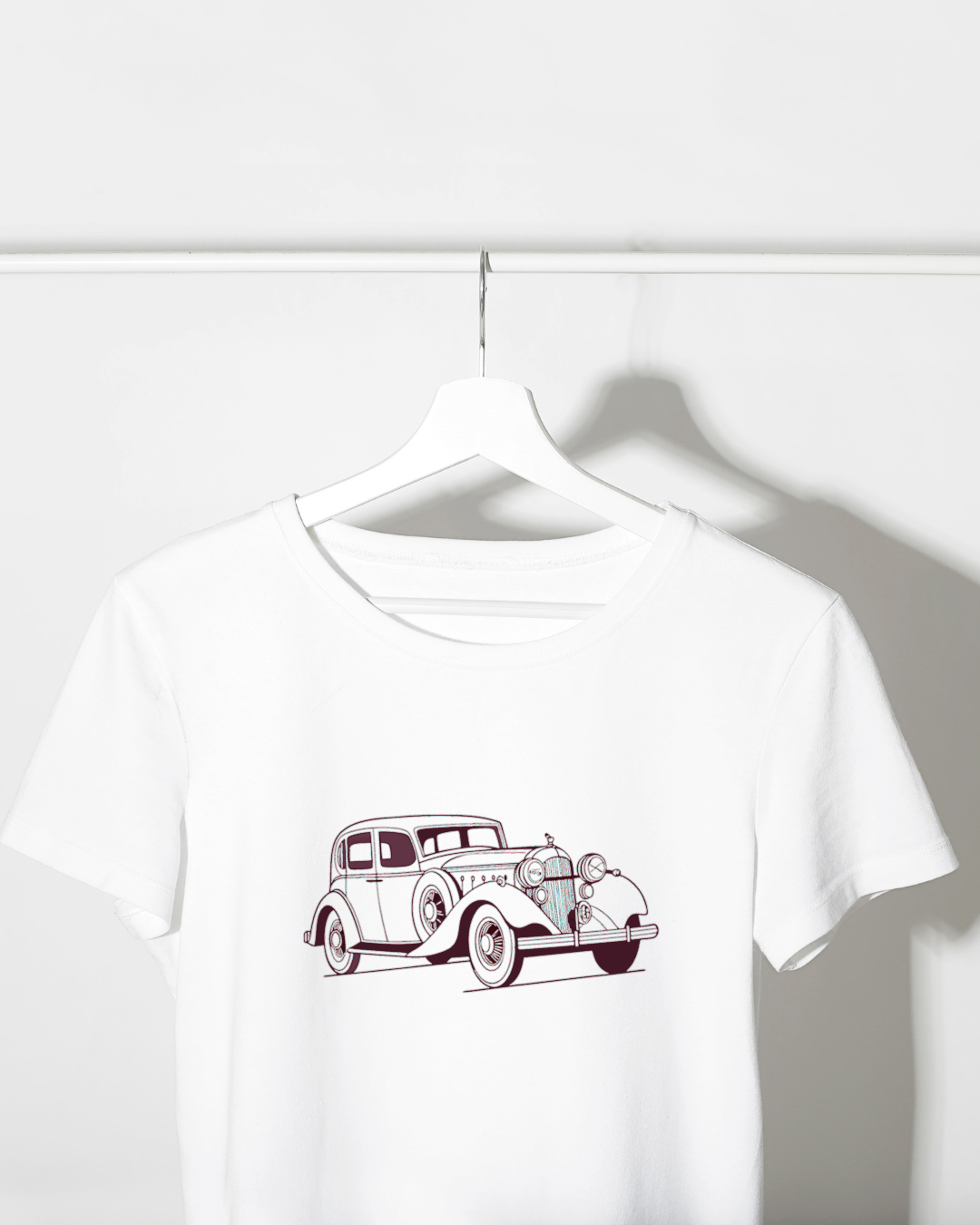 Motif Packard Eight 1930 vintage sur t-shirt