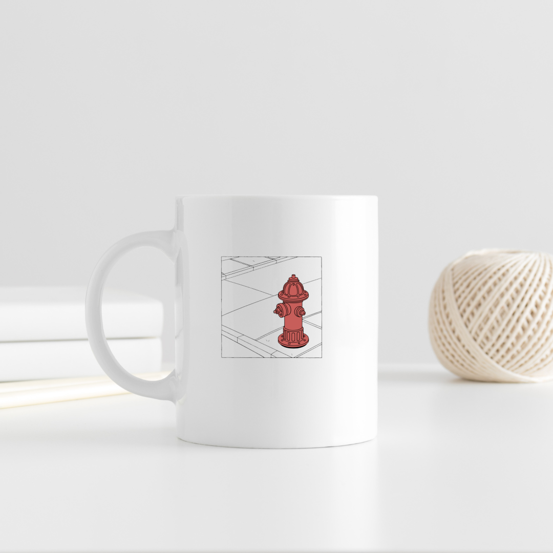 Borne d'incendie rétro | Style vintage SVG | Art urbain