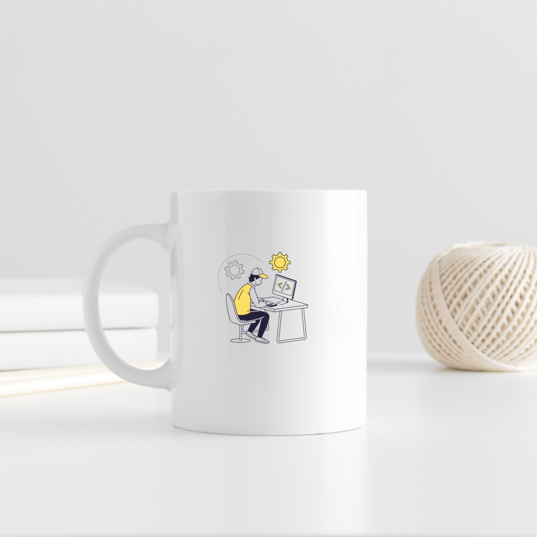 Programmeur Concentré | Look Contemporain SVG | Thème Tech