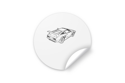 Voiture Vintage en Mouvement | SVG Futuriste | Thème Rétro