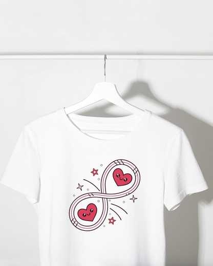 T-shirt Infinity Love tendance pour exprimer un style unique.