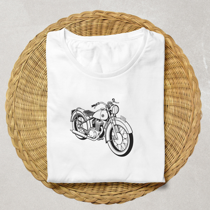 T-shirt déco motorisé avec design vintage SVG