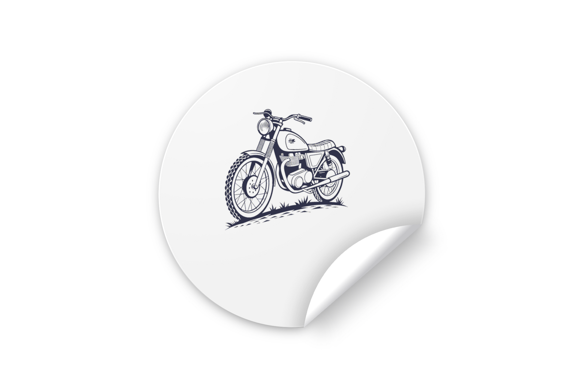 Motif vintage de Scrambler des années 1960 pour DIY