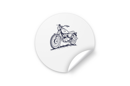 Motif vintage de Scrambler des années 1960 pour DIY