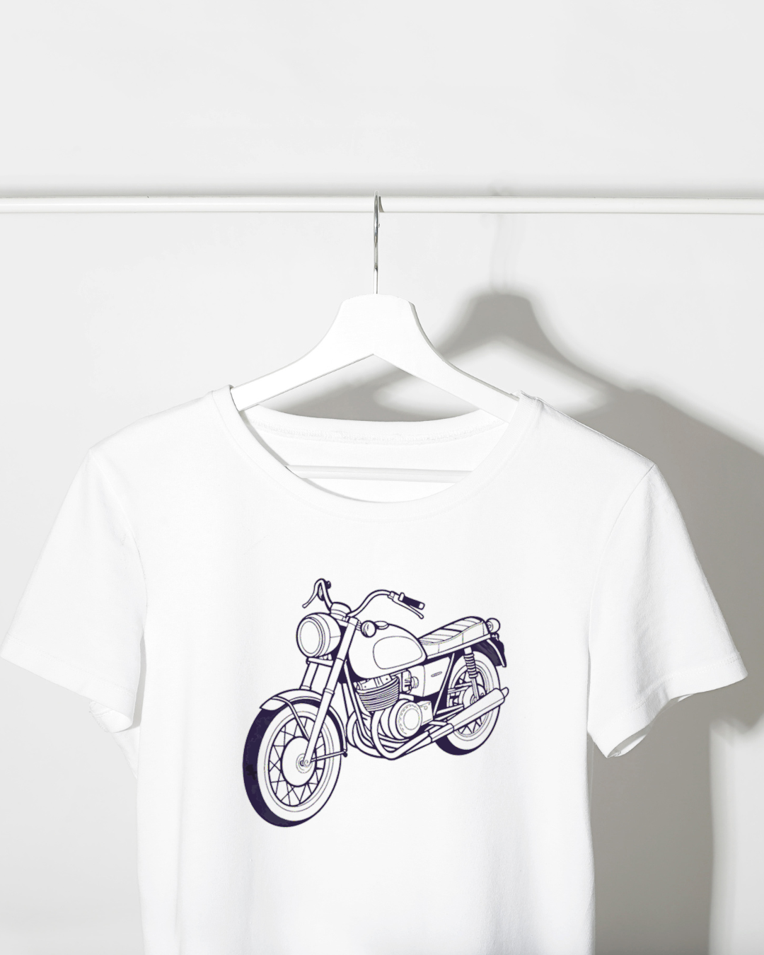 T-shirt personnalisé avec Moto Guzzi V7 1967
