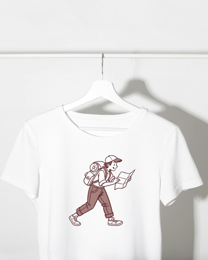Randonneur Curieux | Style Vintage SVG | Aventure Nature