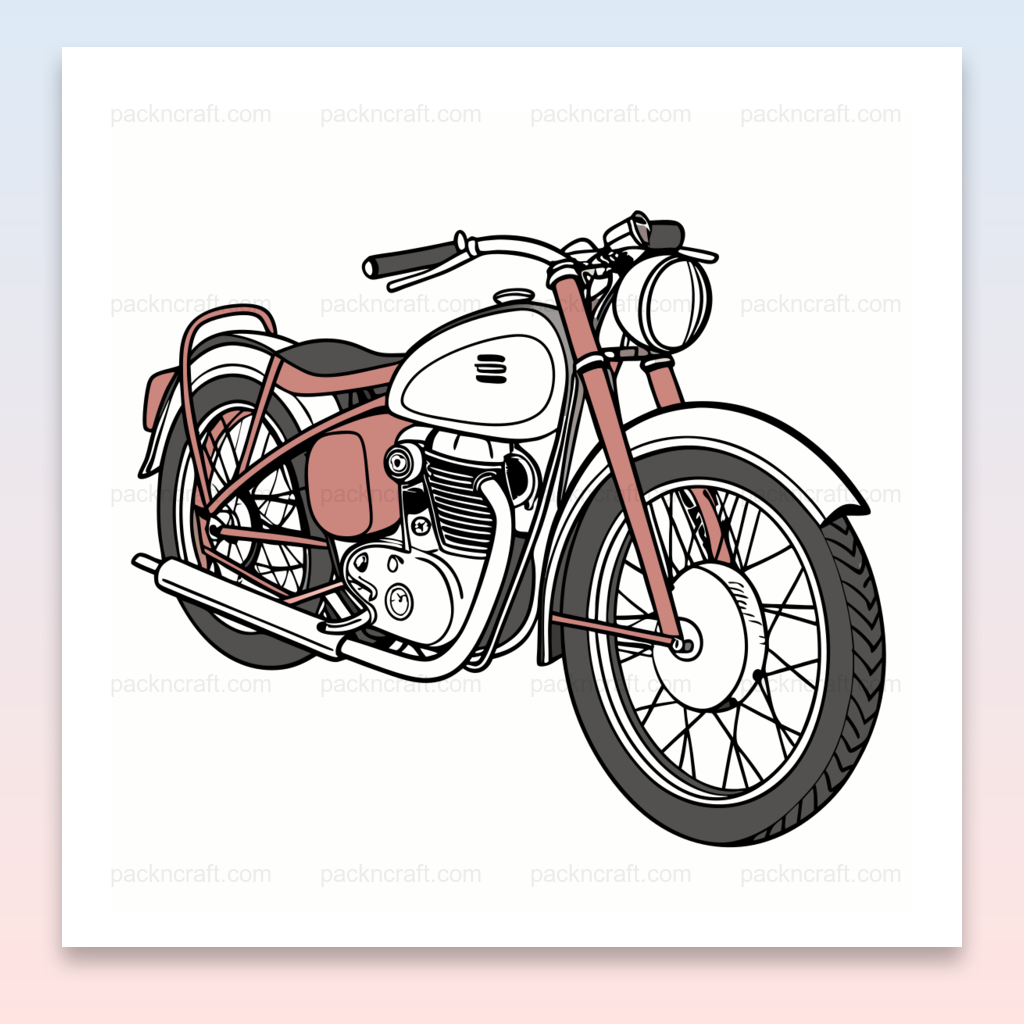 Illustration vintage Panther Model 100 en image vectorielle et PNG