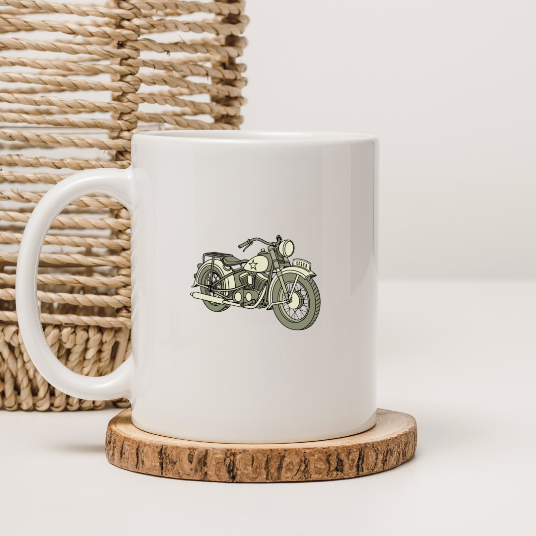 Harley WL 1942 imprimée sur mug, idéale pour cadeaux et décoration.