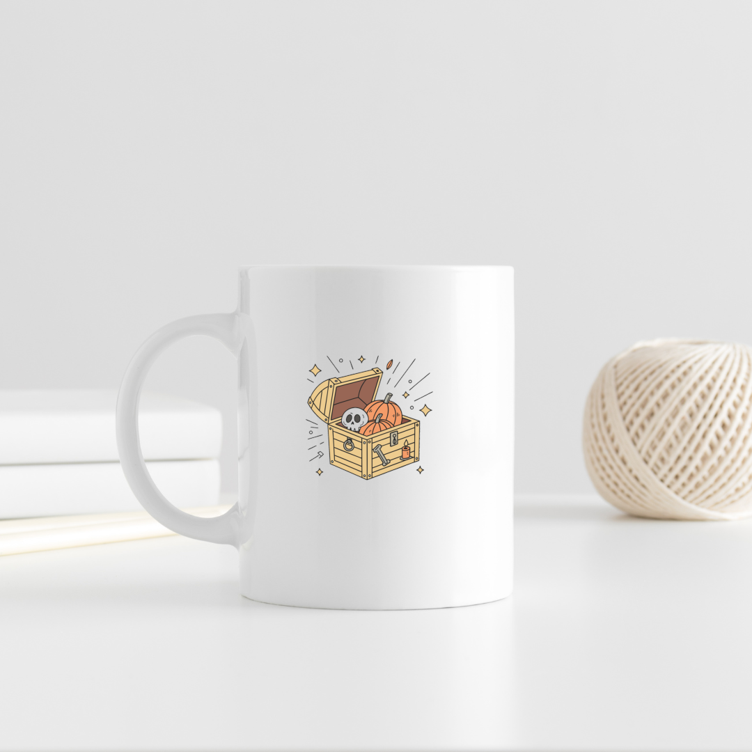 Mug au design minimaliste orné d'une icône magique et mystérieuse