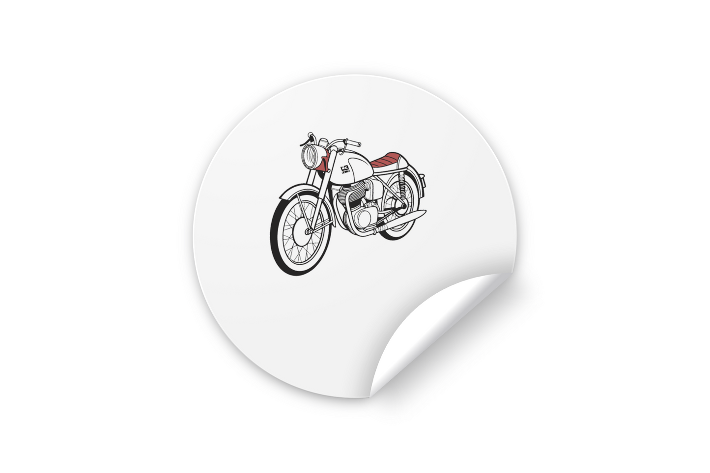 Sticker de la moto Matchless G80 1950 pour personnaliser vos affaires