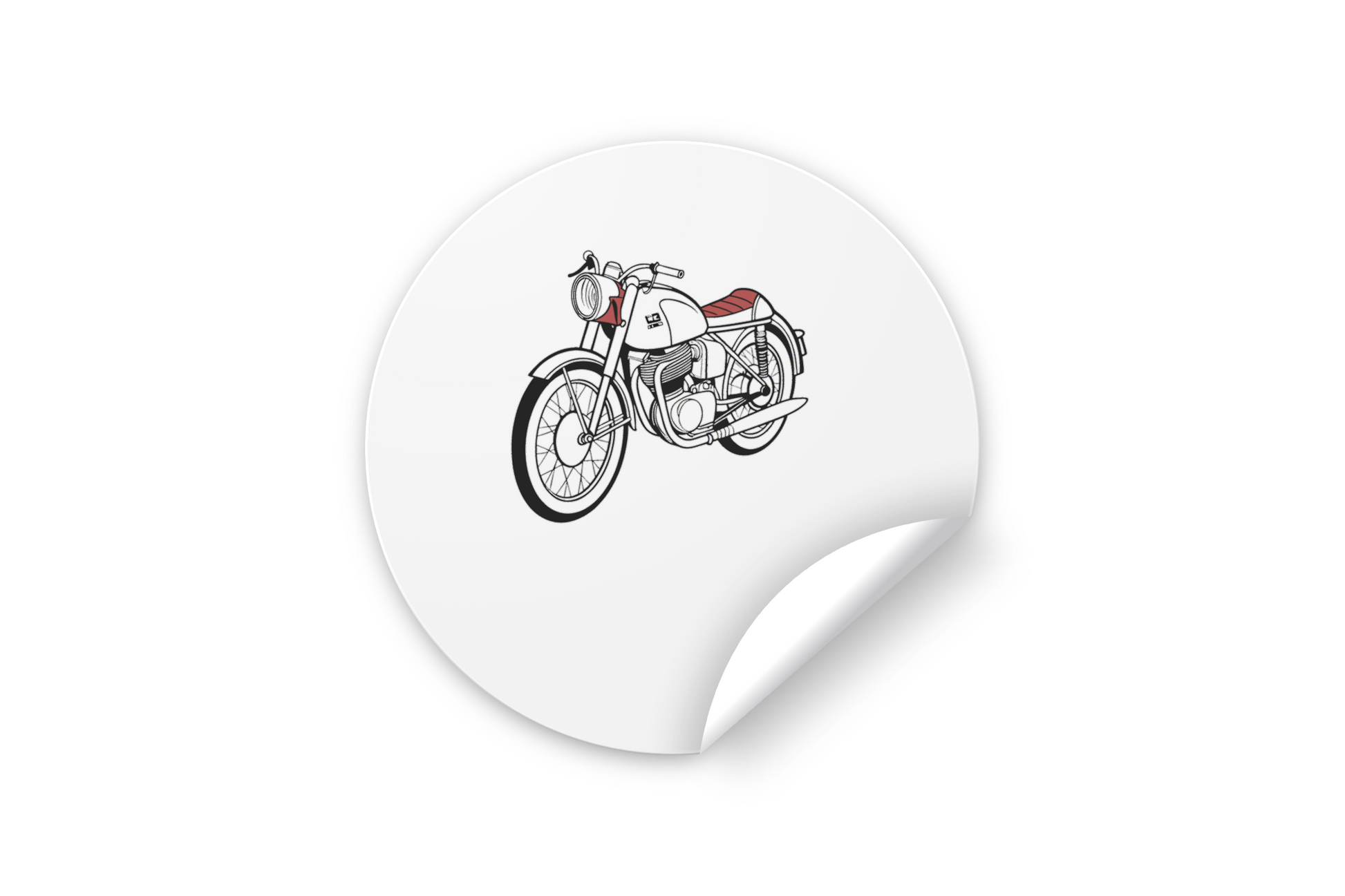 Sticker de la moto Matchless G80 1950 pour personnaliser vos affaires