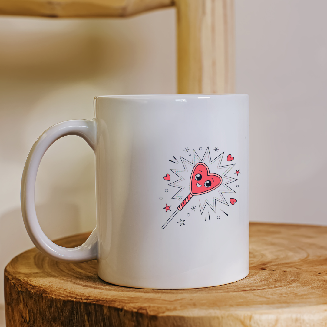 Cœur Étincelant | Style Kawaii Anniversaire