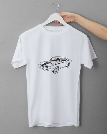 Muscle Car Classique | SVG Artistique | Thème Vintage
