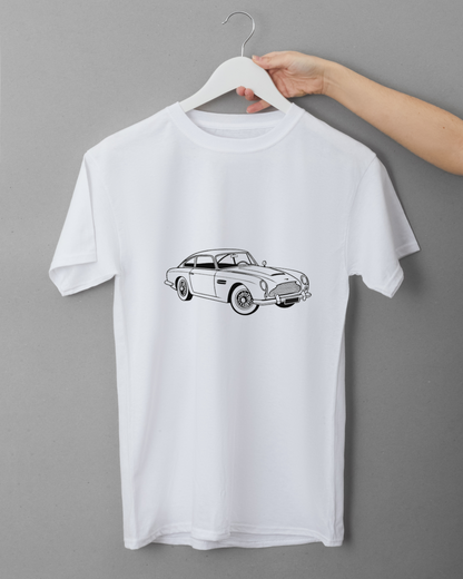 Voiture Classique Élégante | SVG Rustique | Thème Vintage